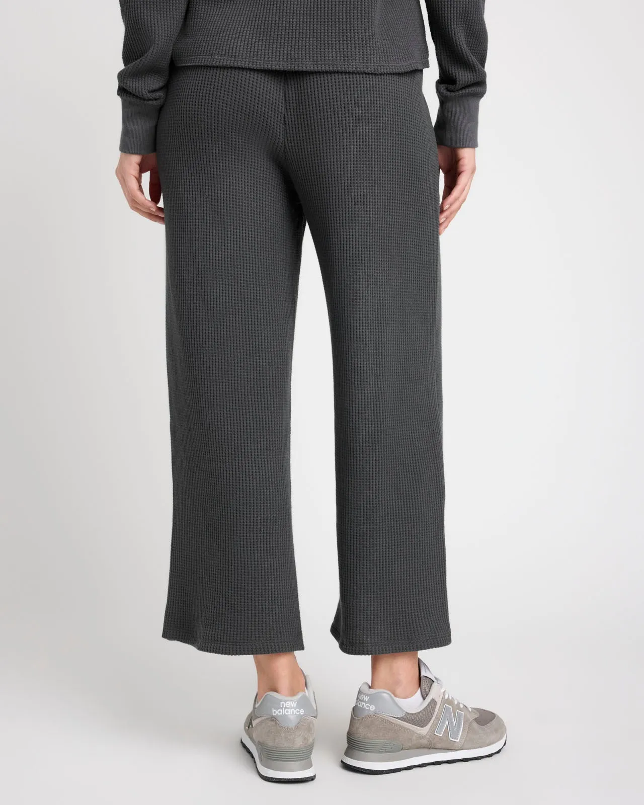 Alina Waffle Wide Leg Pant