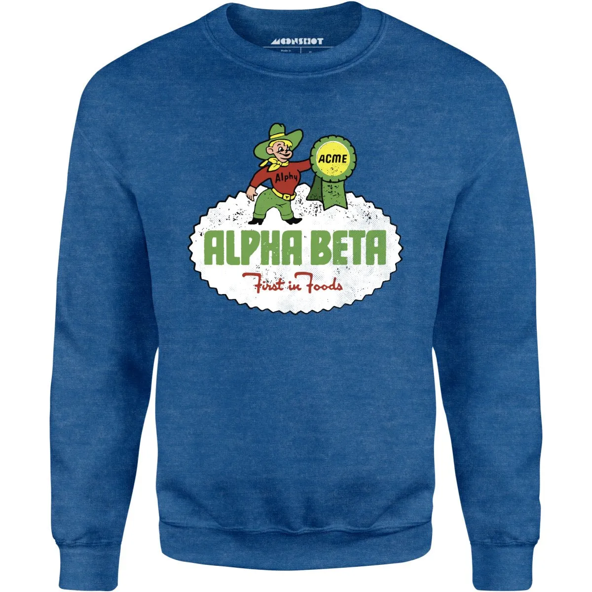 Alpha Beta Retro - Unisex Sweatshirt