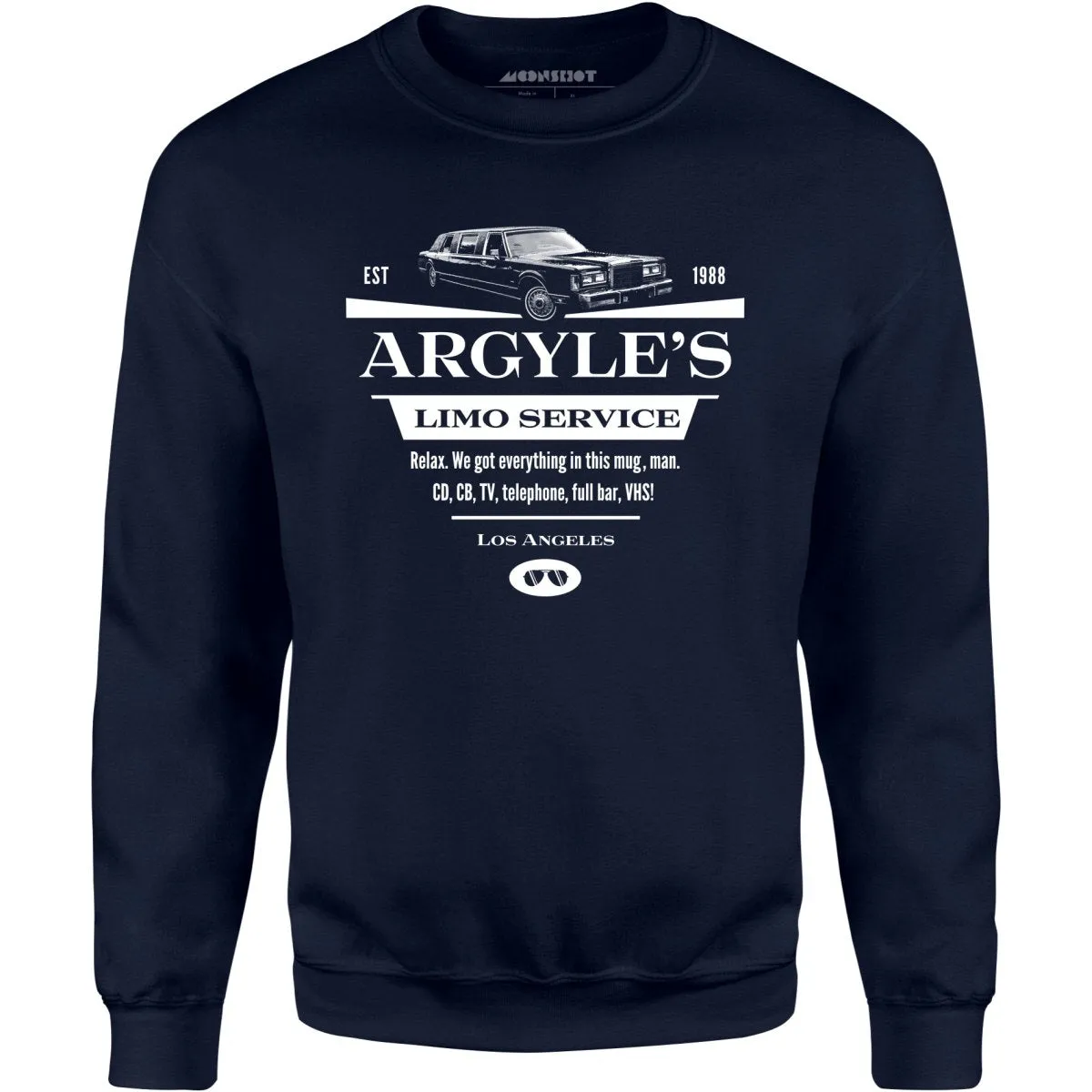 Argyle's Limo Service Los Angeles - Unisex Sweatshirt