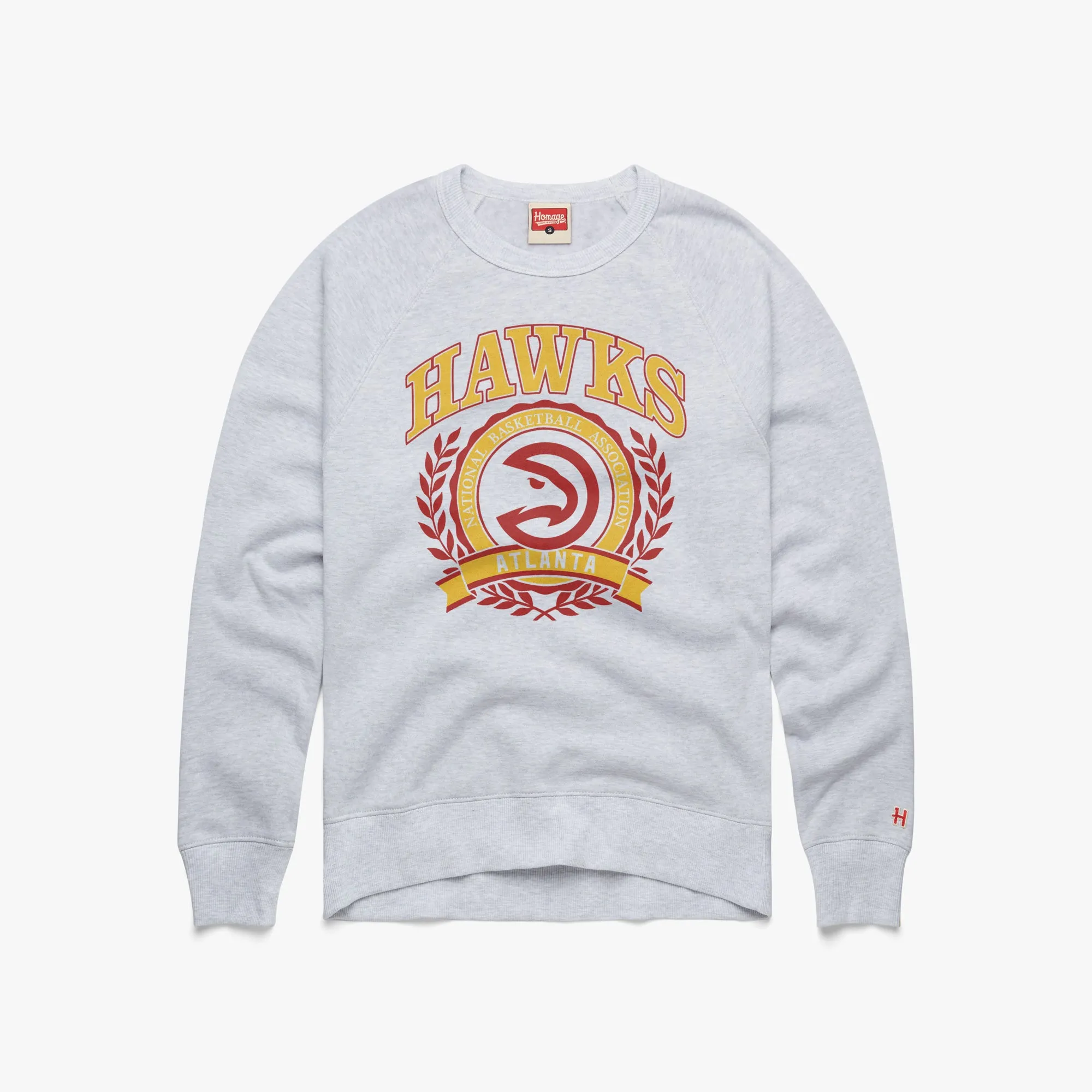 Atlanta Hawks Crest Crewneck