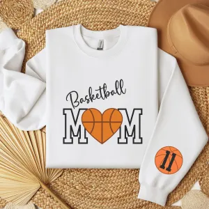 Basketball Mom Sweatshirt Customized w/ Child's Number