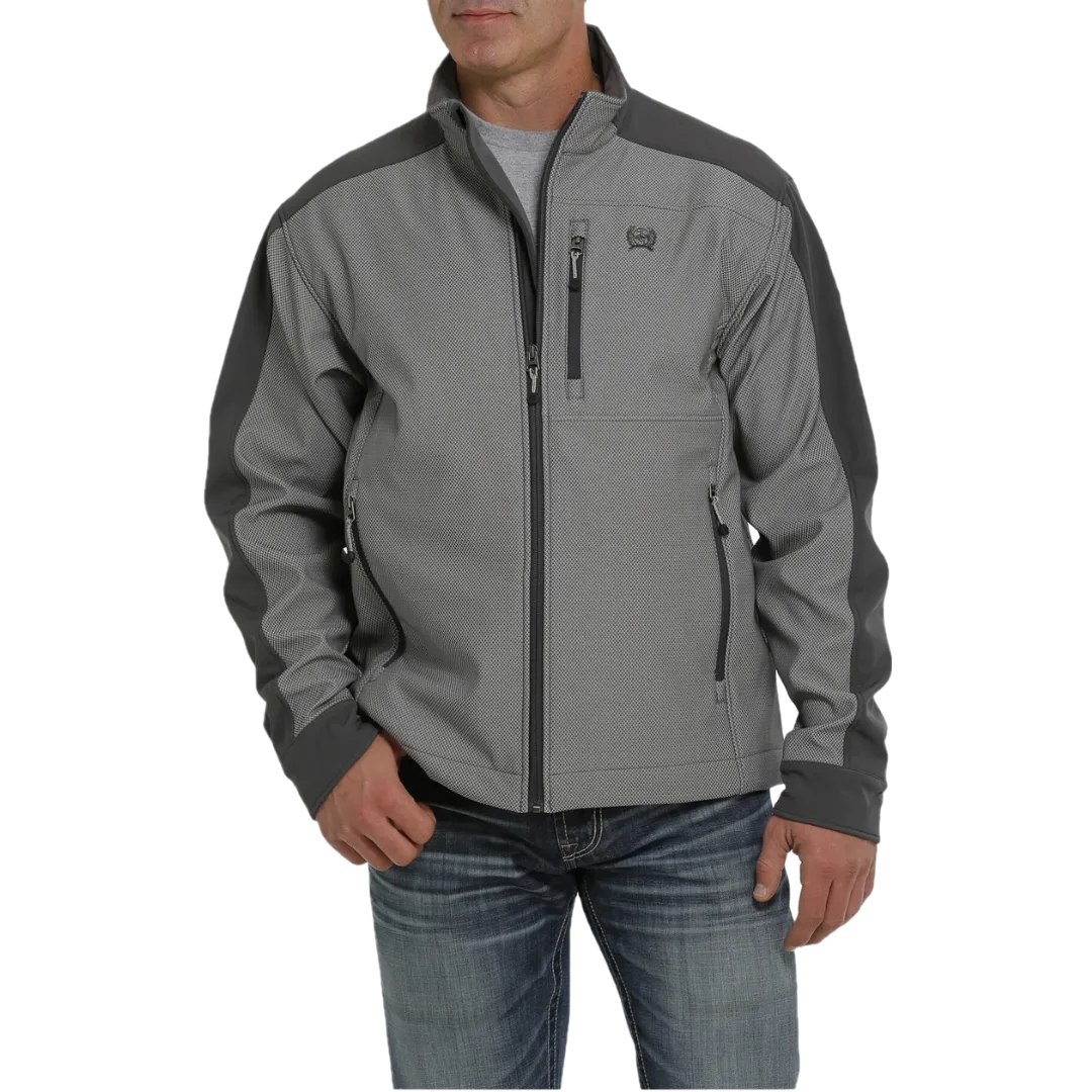 Cinch Men's Concealed Bonded Grey Jacket