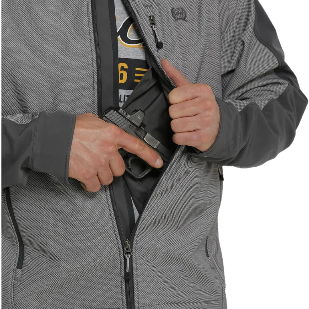 Cinch Men's Concealed Bonded Grey Jacket