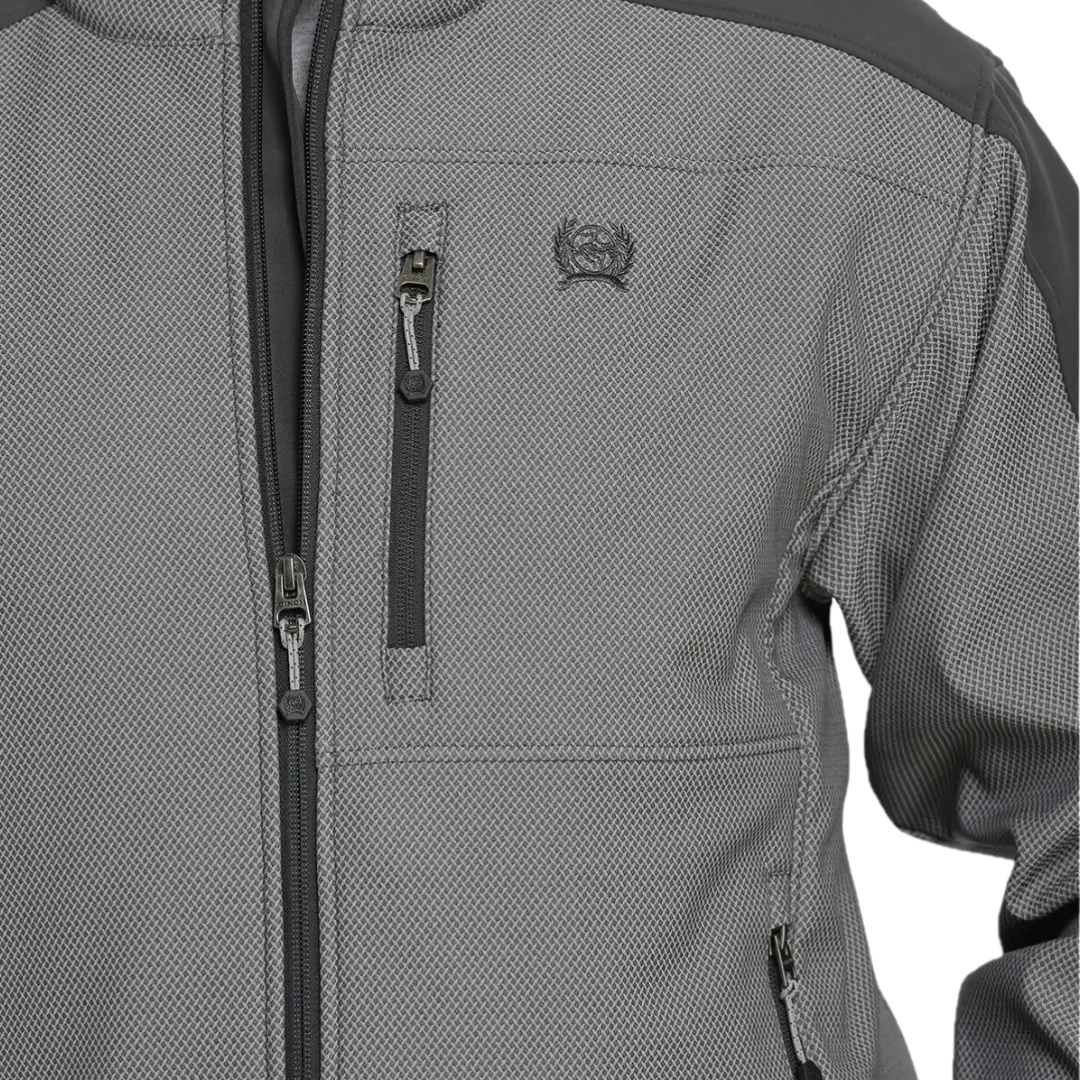 Cinch Men's Concealed Bonded Grey Jacket