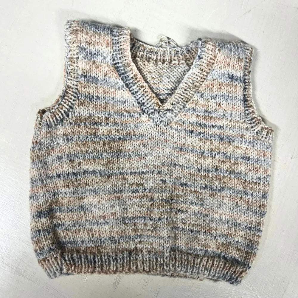 Classic Baby / Toddler Pullover Vest Knit Kit