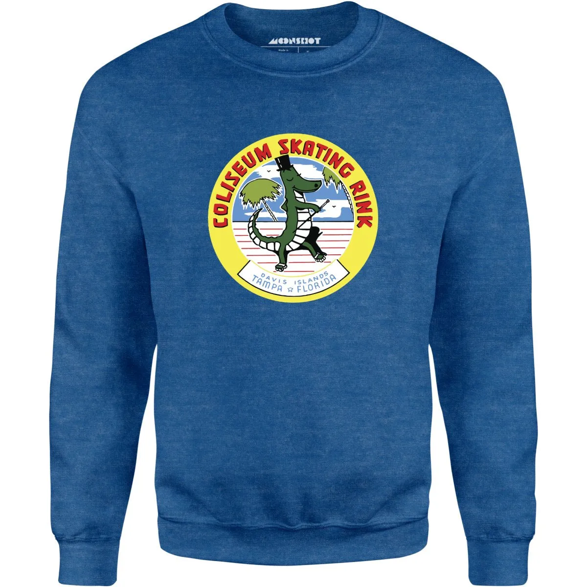 Coliseum - Tampa, FL - Vintage Roller Rink - Unisex Sweatshirt