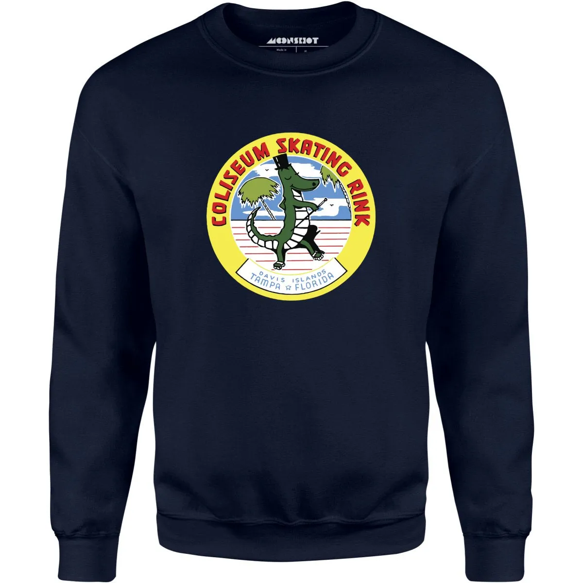 Coliseum - Tampa, FL - Vintage Roller Rink - Unisex Sweatshirt