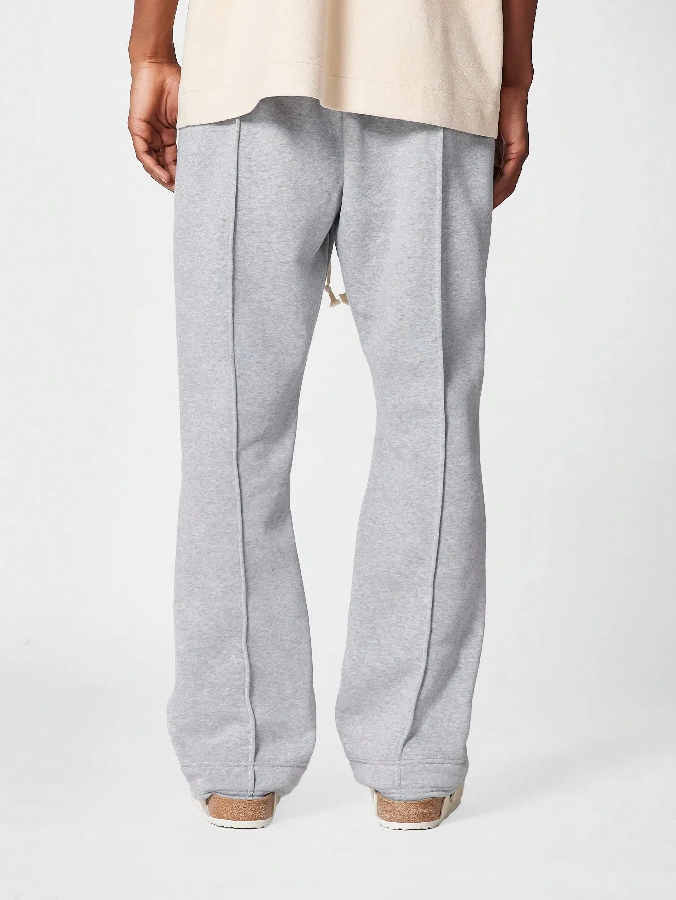 Flare Fit Pleated Jogger