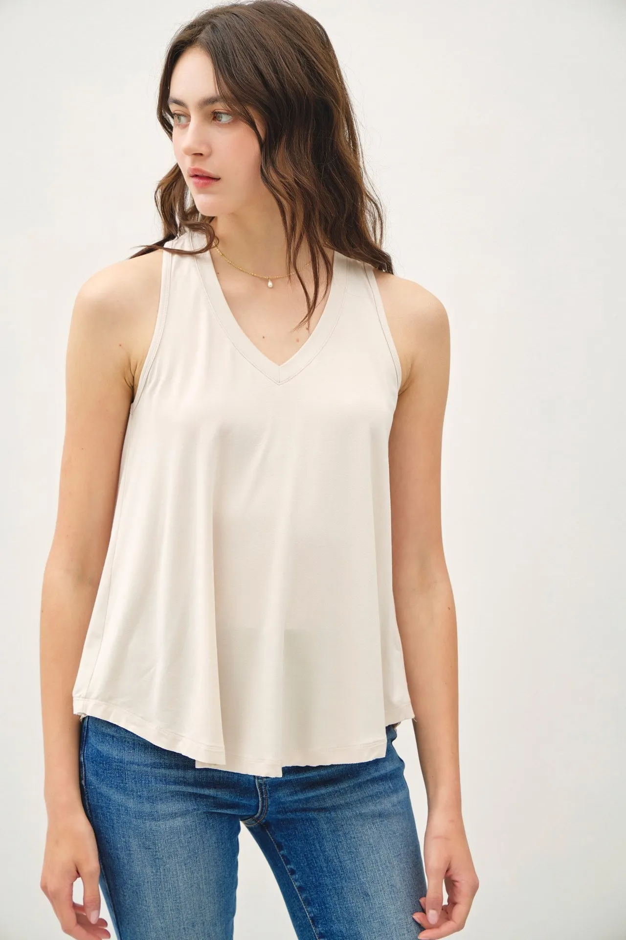 Flowy V-Neck Tank