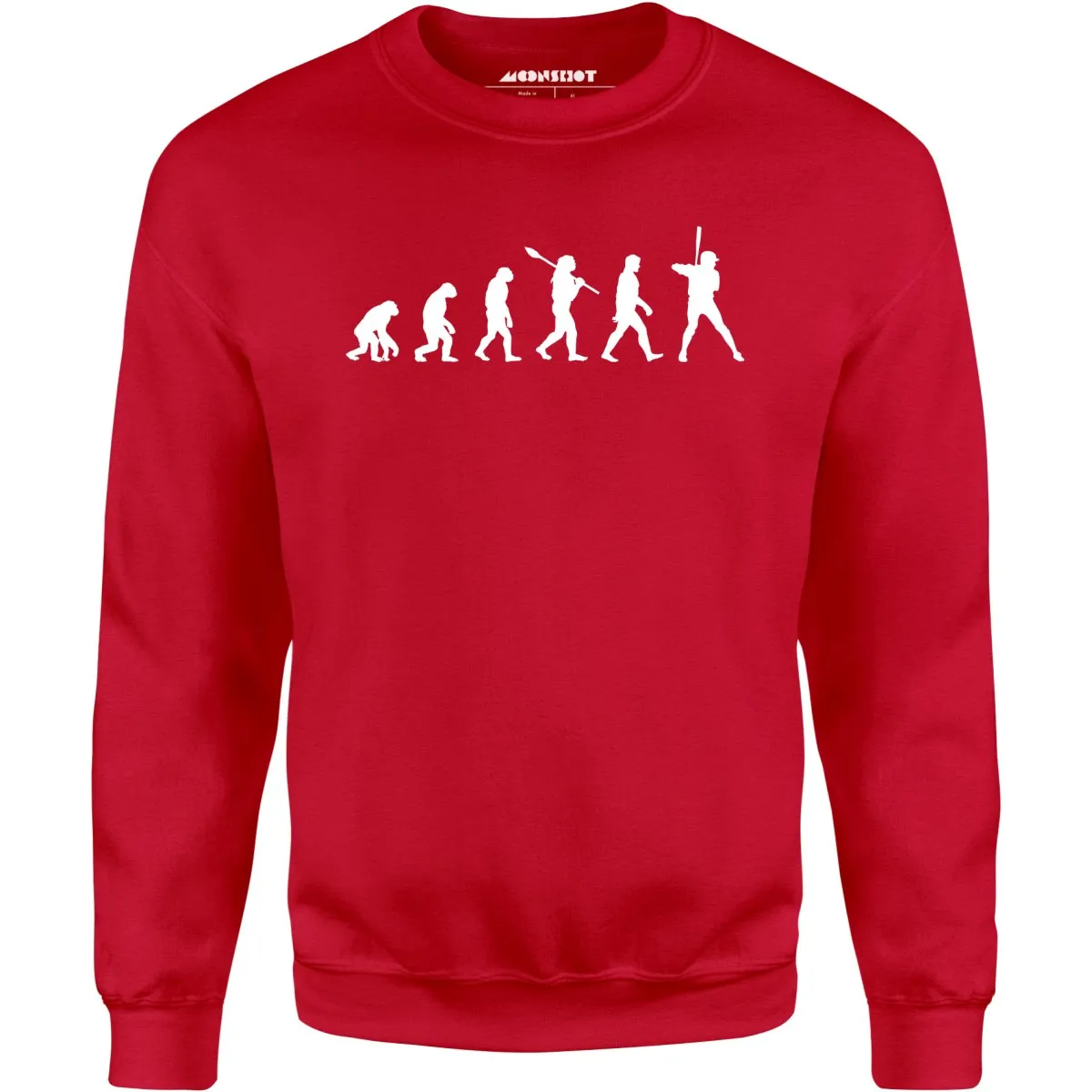 Funny Baseball Evolution - Unisex Sweatshirt