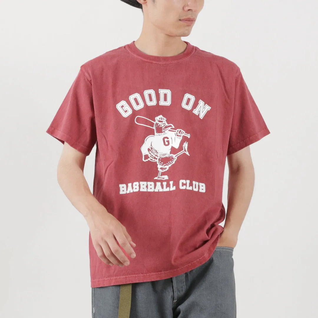 GOOD ON / Baseball Club Short Sleeve T-Shirt