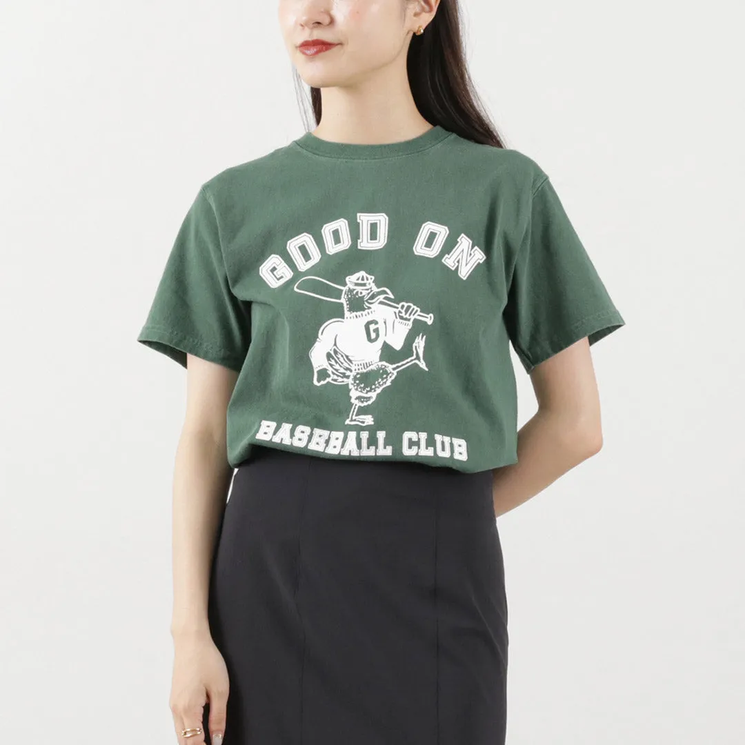 GOOD ON / Baseball Club Short Sleeve T-Shirt