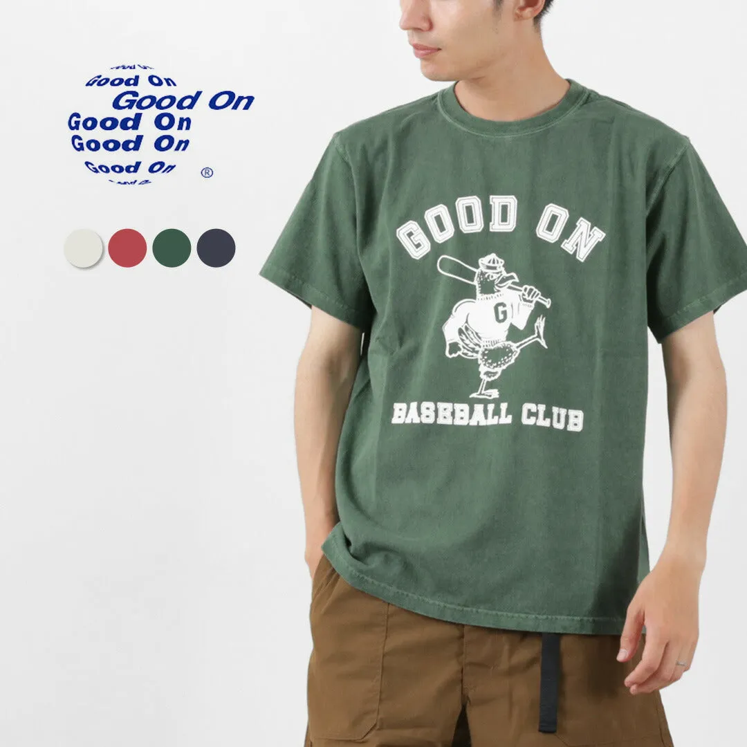 GOOD ON / Baseball Club Short Sleeve T-Shirt