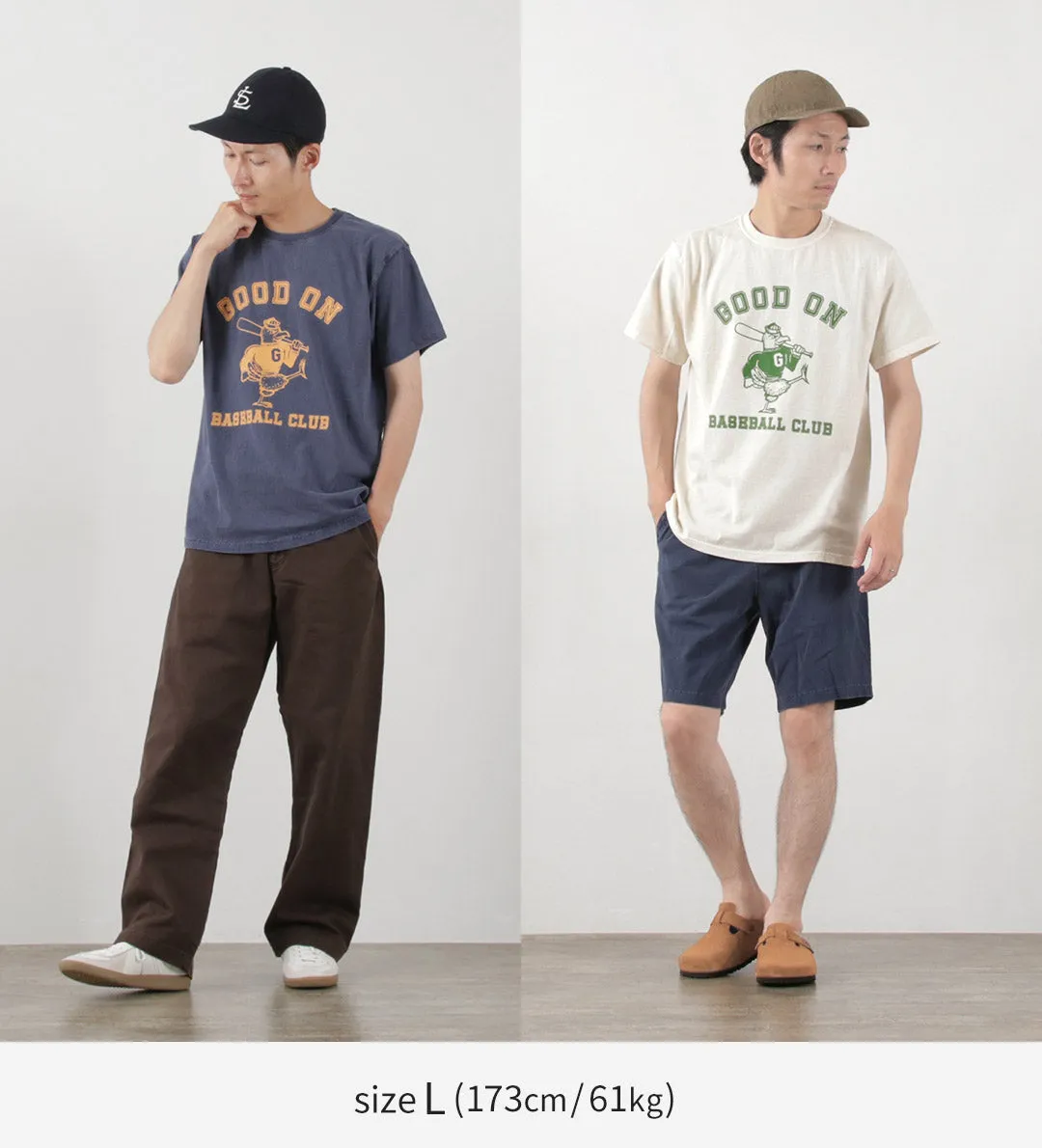 GOOD ON / Baseball Club Short Sleeve T-Shirt