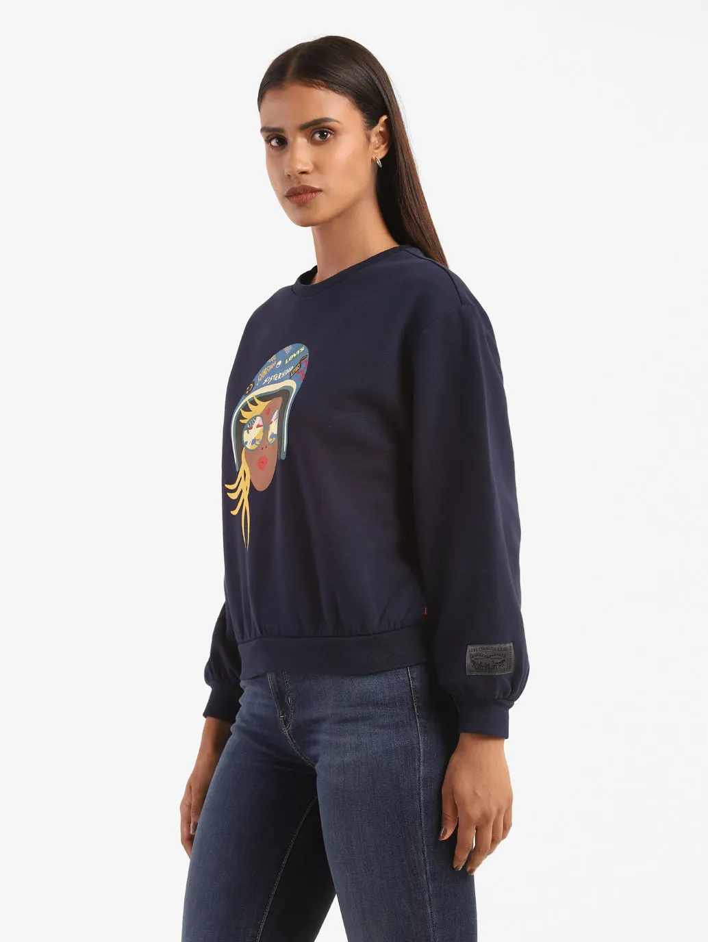 Graphic Sweatshirt From The Levi's Motorcycle Collection