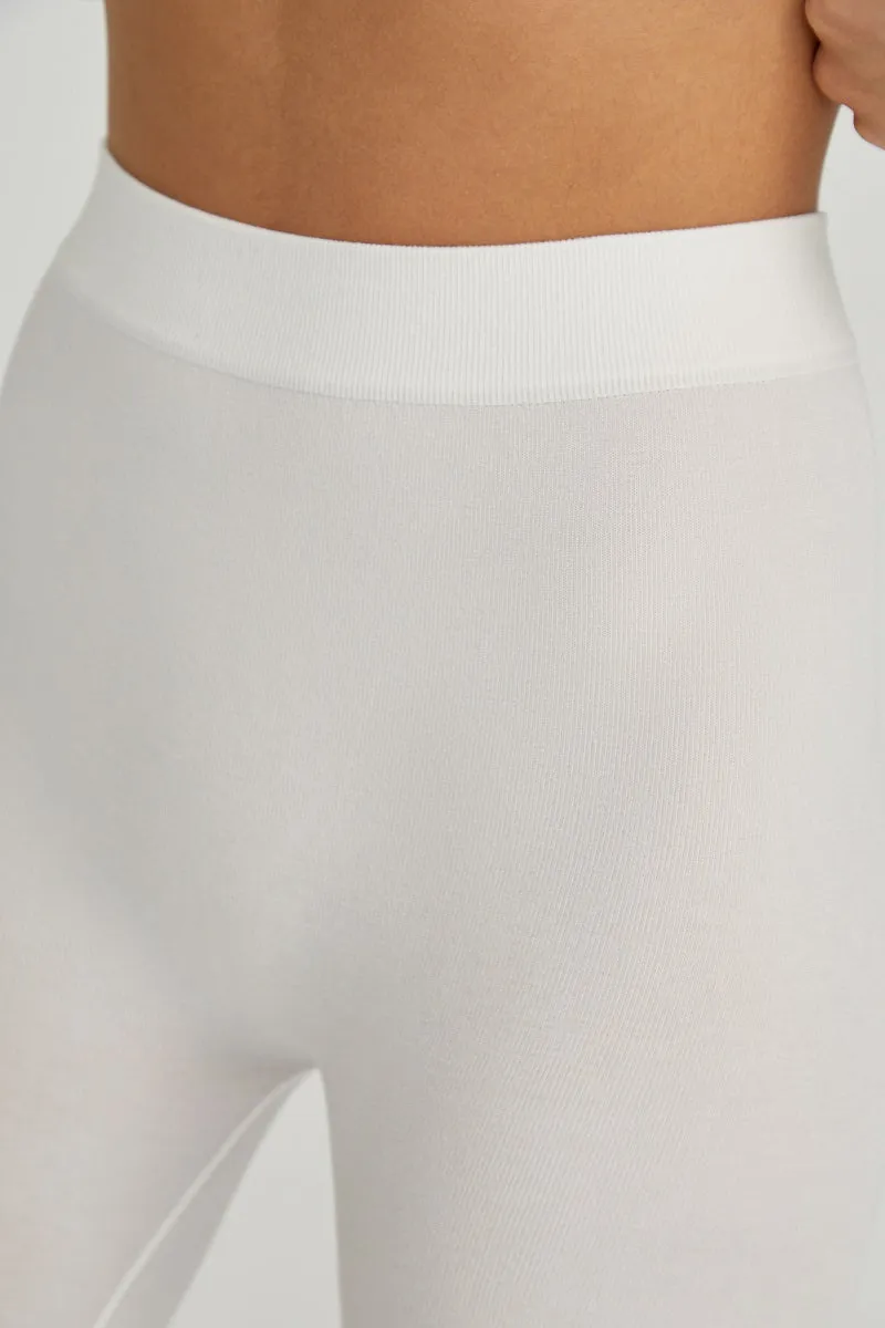 High-waist micromodal leggings