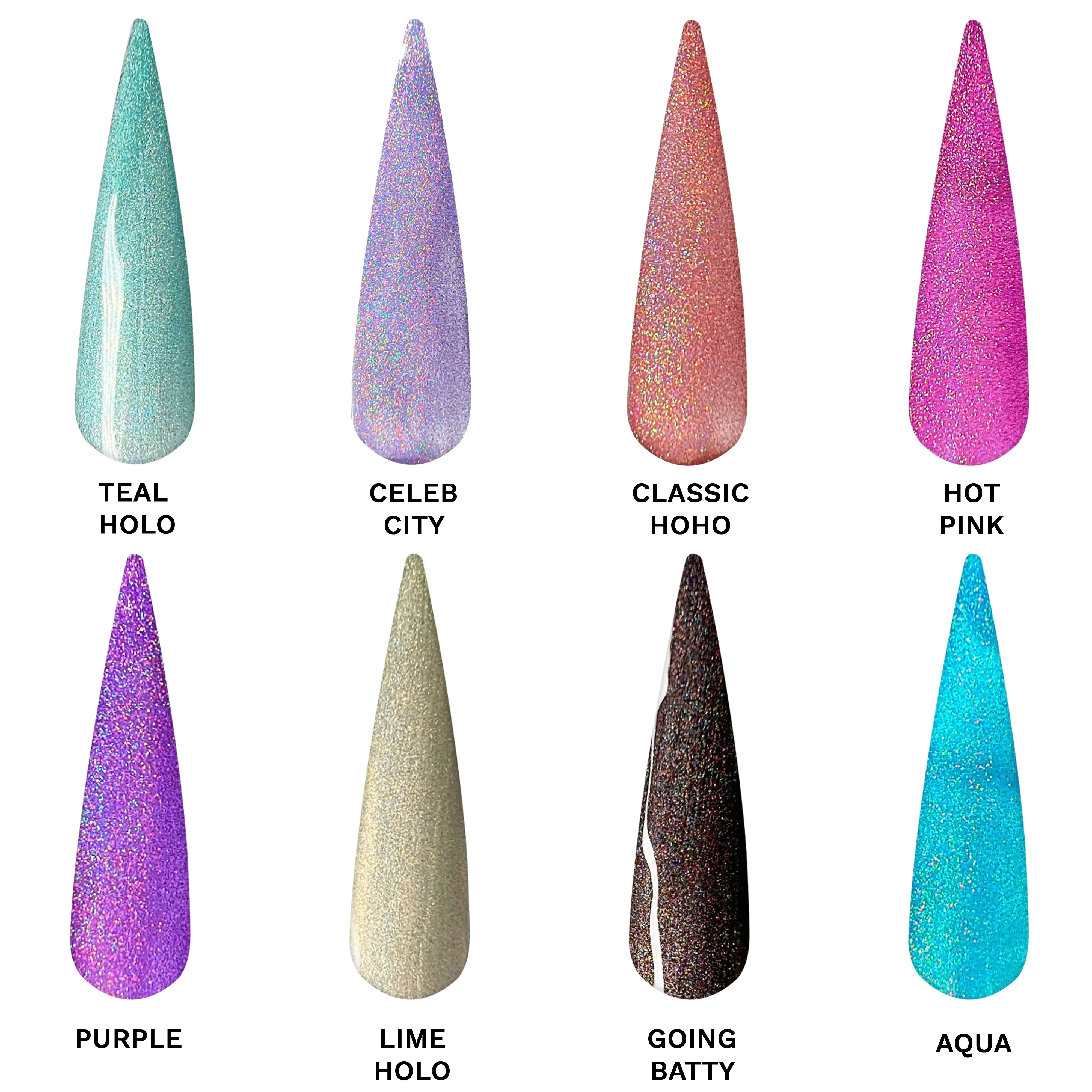 Laser Sun Holographic Glitter Gel Collection (8 colors)