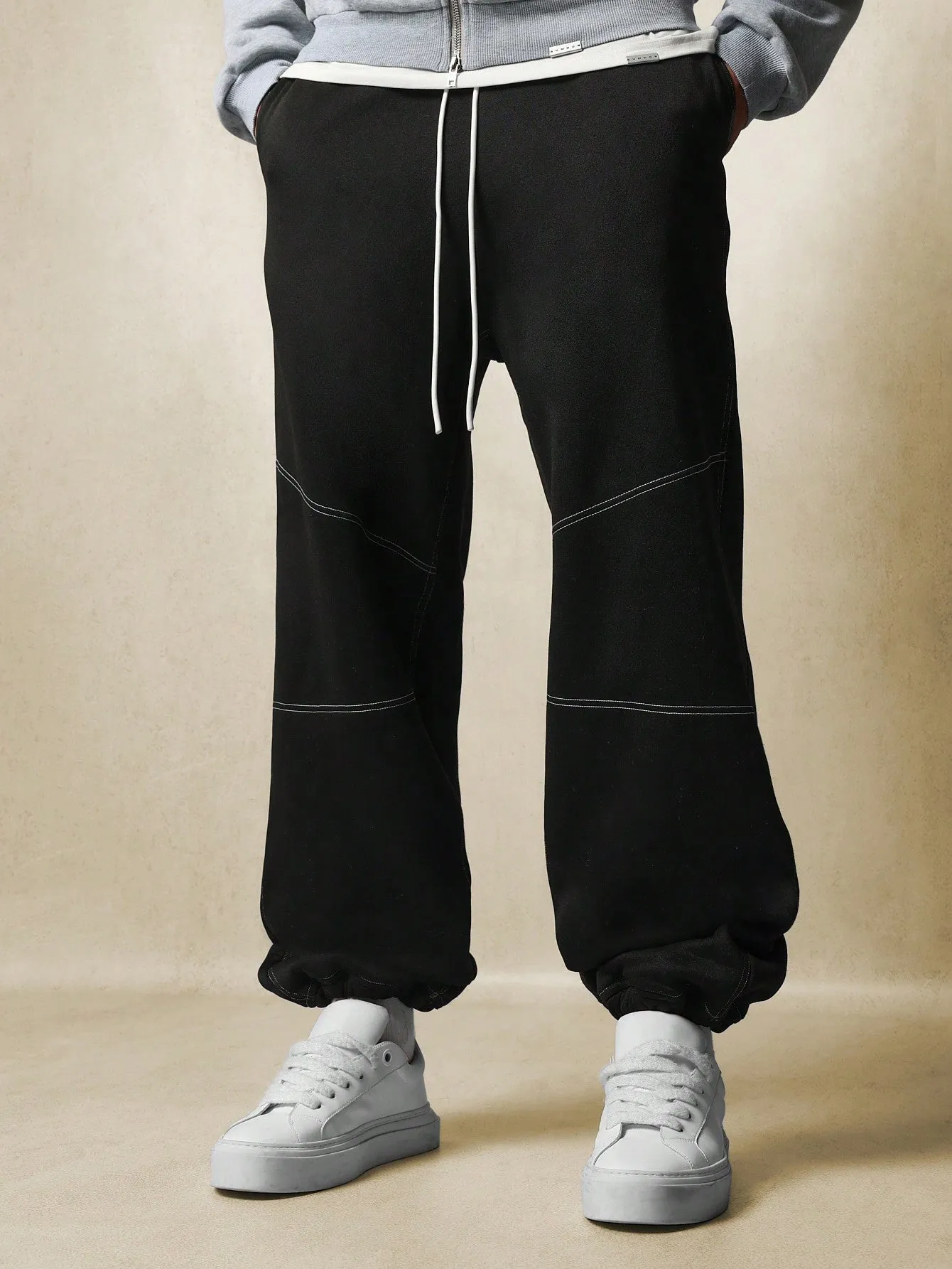 Loose Fit Baggy Parachute Sweatpants