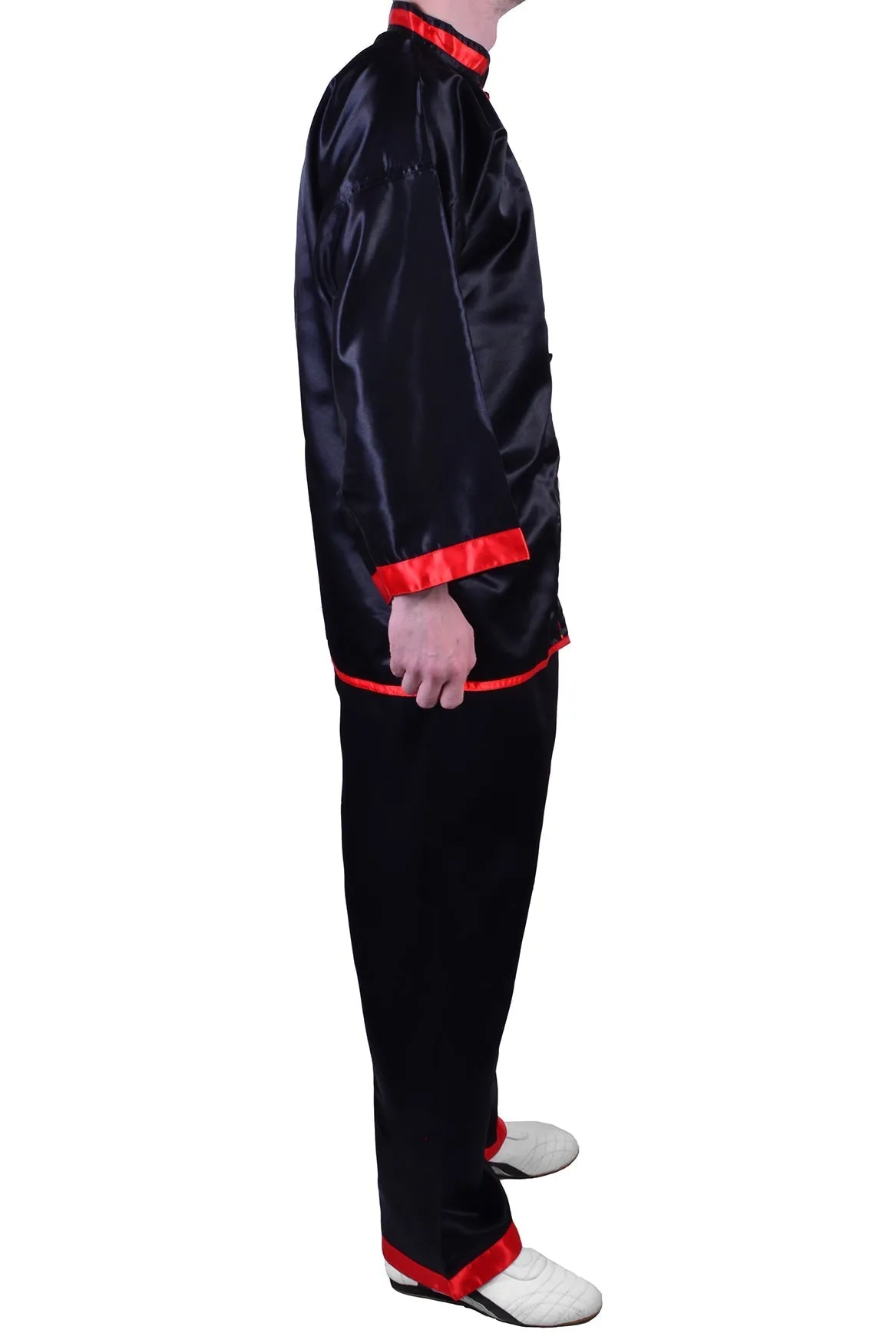 MAR-046A | Black Kung-Fu Wushu Uniform