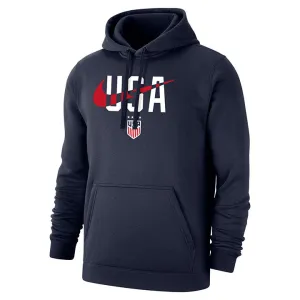 Men's Nike USWNT USA Swoosh Navy Hoodie