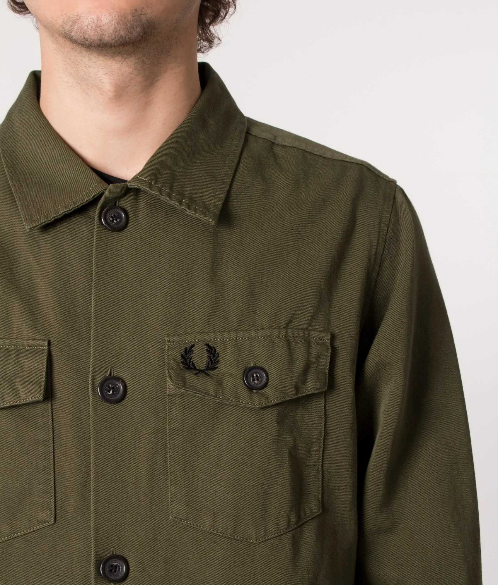 Oversized Twill Overshirt