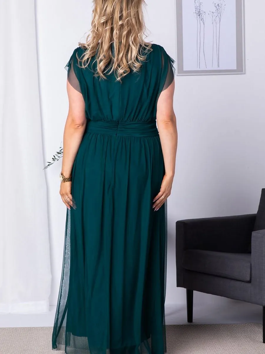 Plus size dress model 175251 Karko