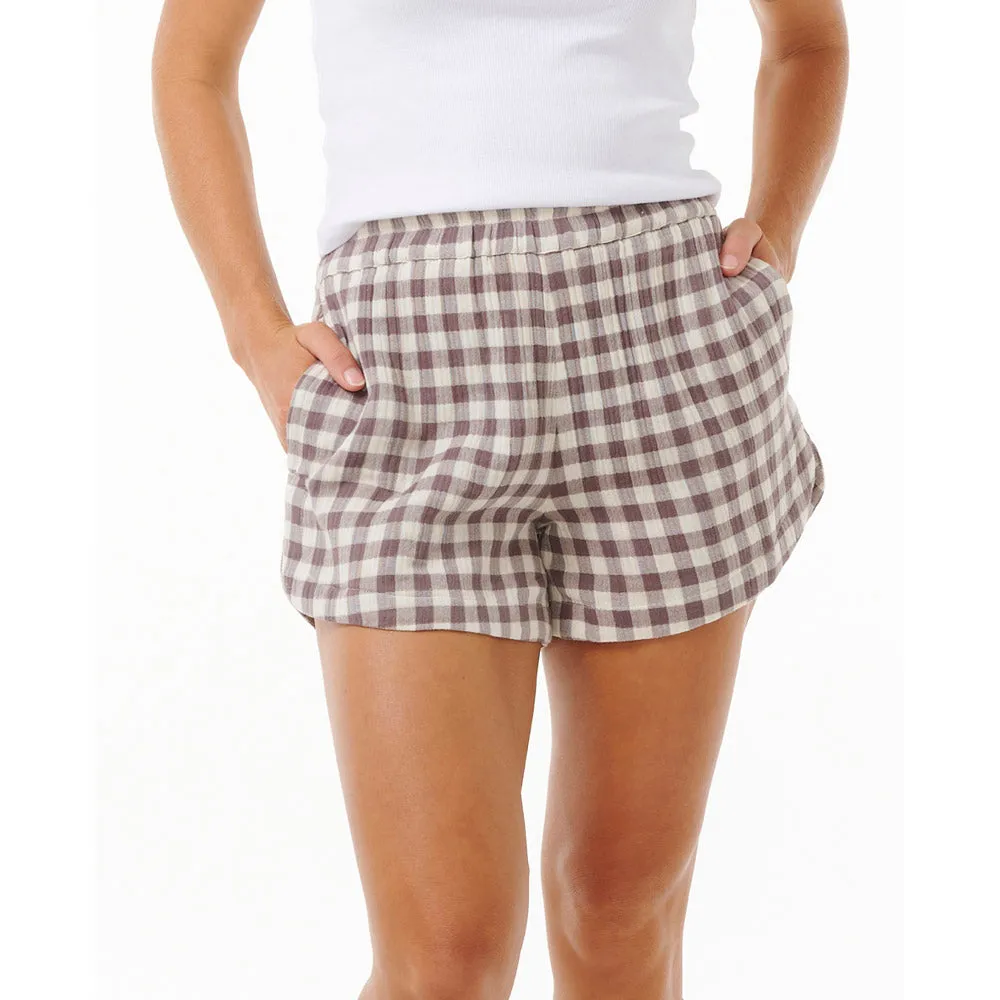 Premium Surf Check Short - Womens