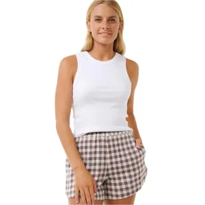 Premium Surf Check Short - Womens