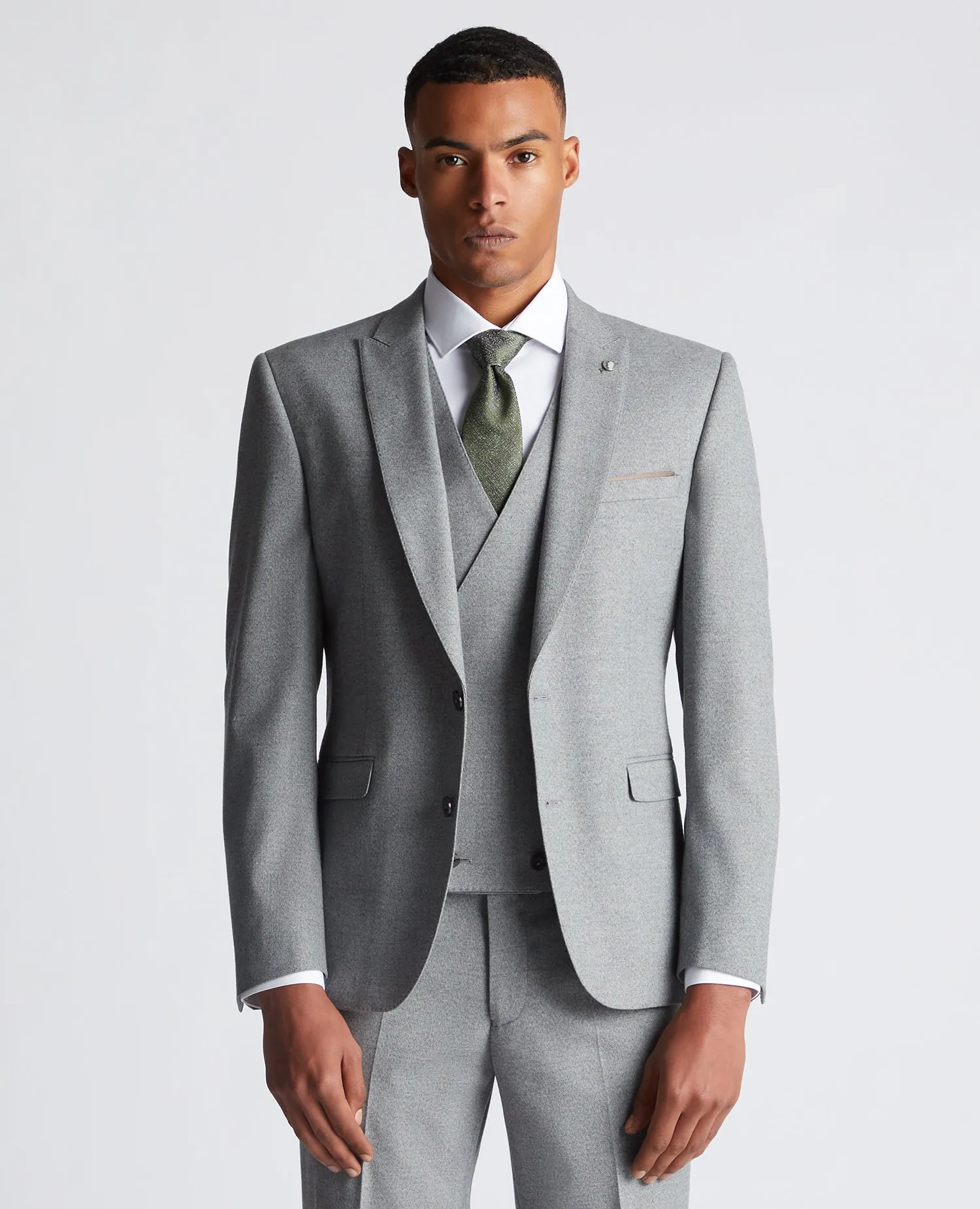 Remus Uomo 'Mario' Slim Fit Suit Jacket - Grey