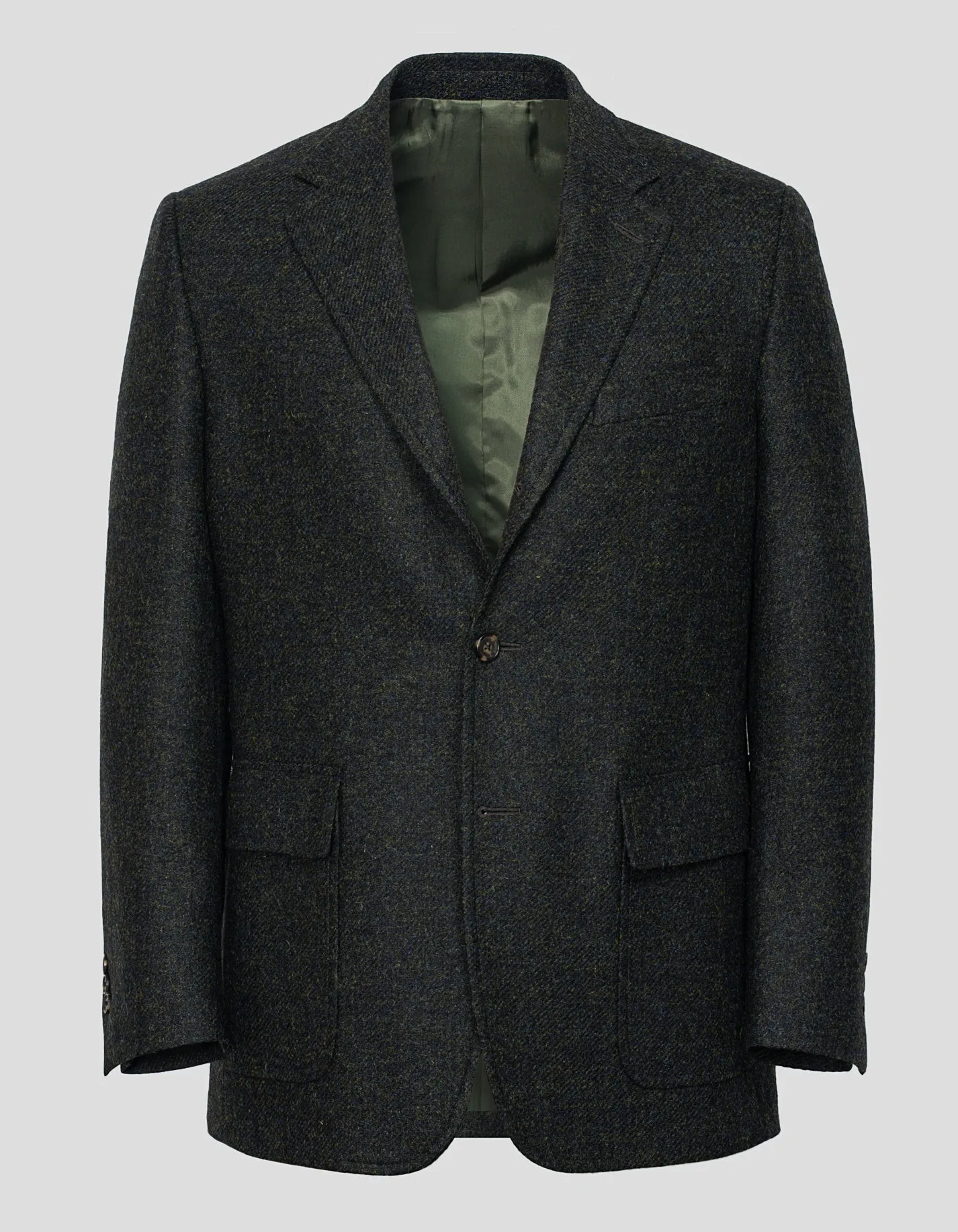 SHAGGY DOG SPORT COAT - GREEN MIX