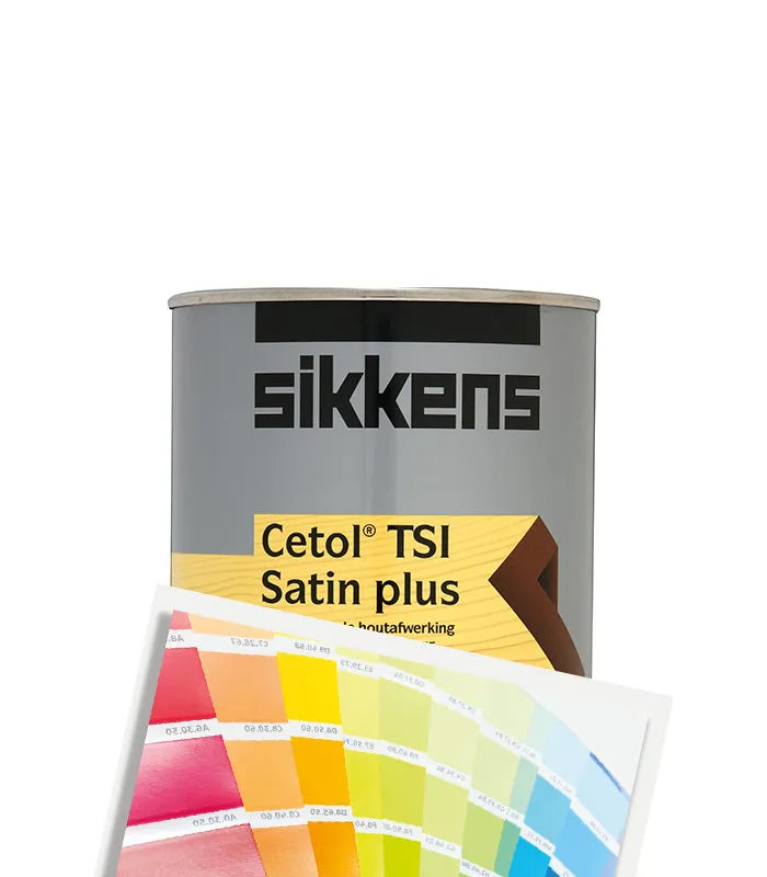 Sikkens Cetol TSI Satin Plus Woodstain Paint - Tinted Colour Match