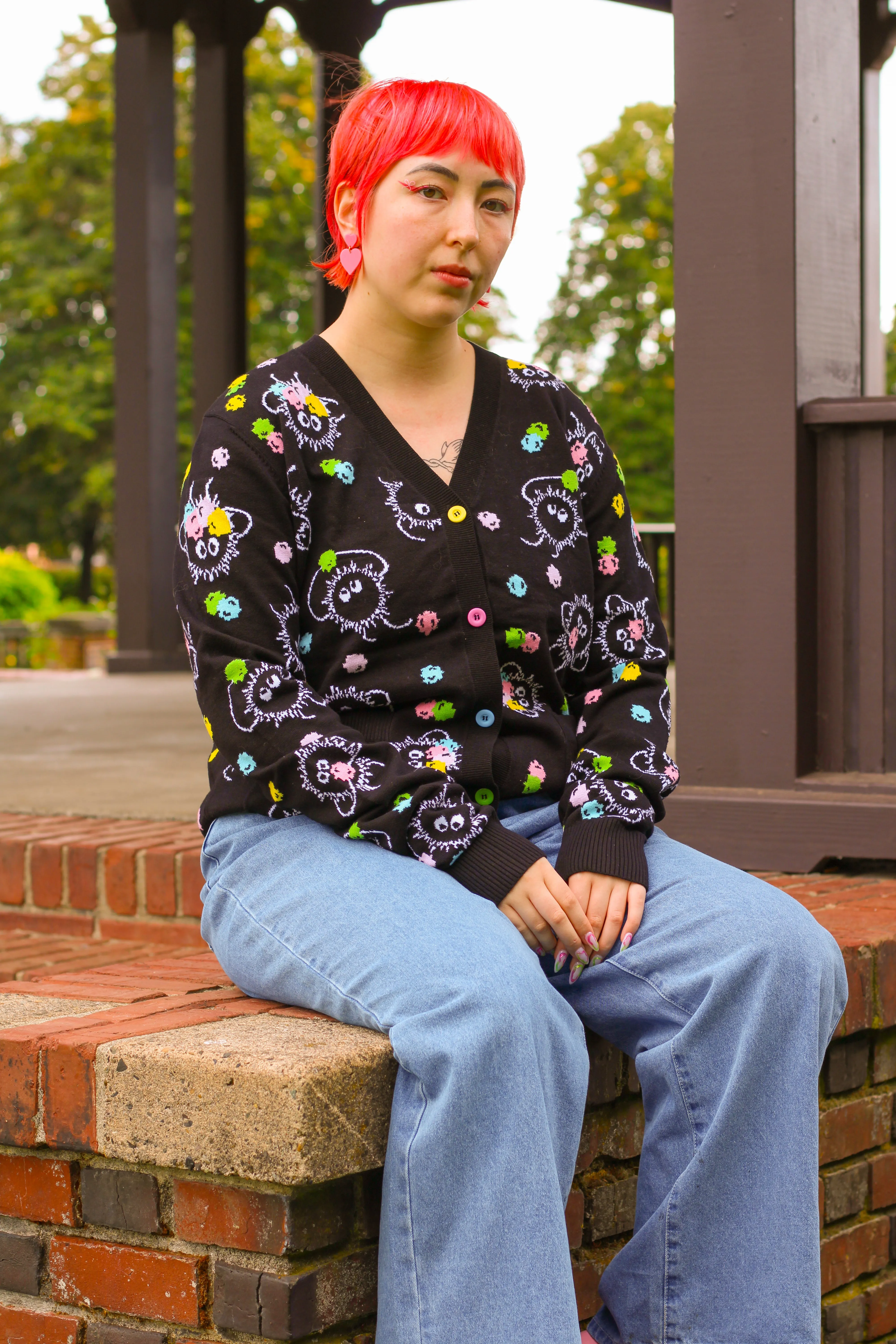 Soot Sprites Knitted Cardigan!