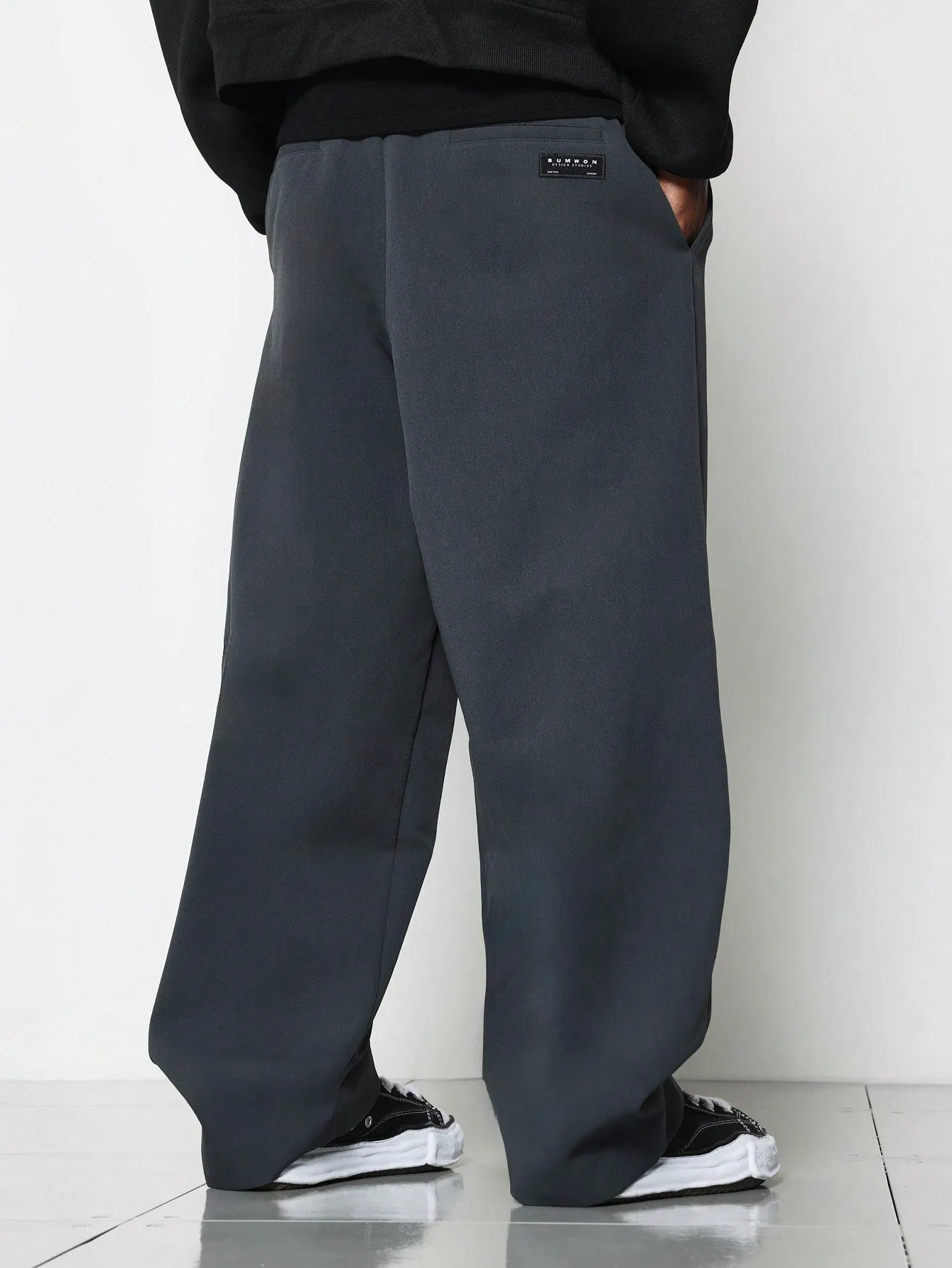 Straight Fit Premium Tailoring Balloon Pleated Trouser