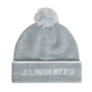 Stripe Beanie Light Grey Melange - AW23