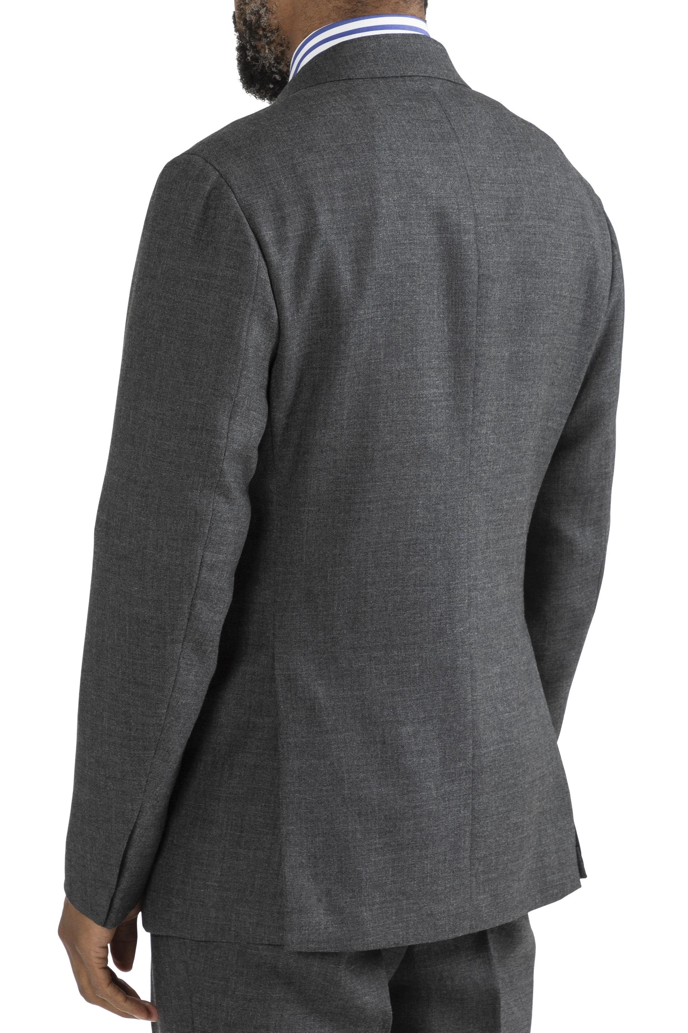 The Armoury Model 6 Grey Wool Harbour Breeze DB Sport Coat