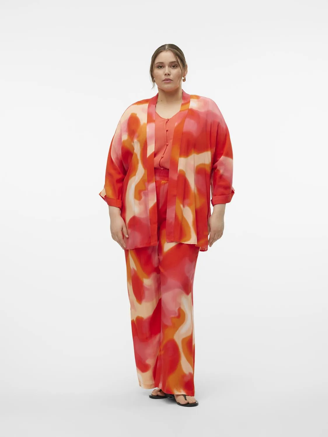 Vero Moda Curve Jade Kimono