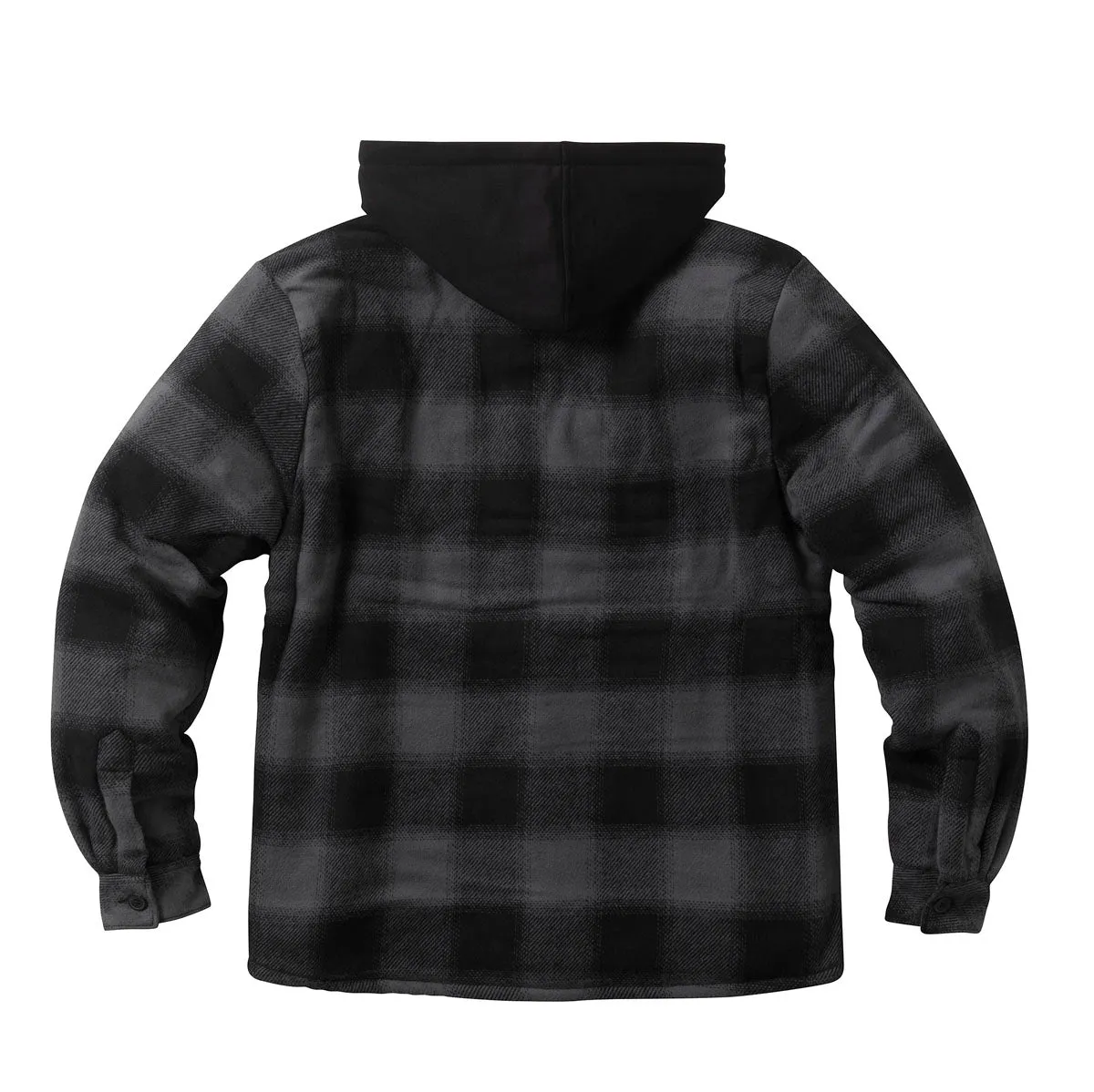 WCC HELL BENT FLANNEL JACKET - CHARCOAL/BLACK